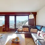 아파트 Lovely With A View - Accessible By Skis 크란스몬타나