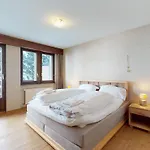 아파트 Lovely With A View - Accessible By Skis 크란스몬타나