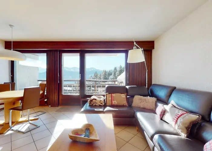 Lägenhet Lovely With A View - Accessible By Skis Crans-Montana