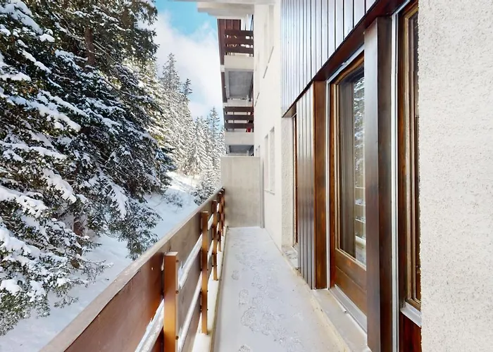 Lovely With A View - Accessible By Skis Lägenhet Crans-Montana